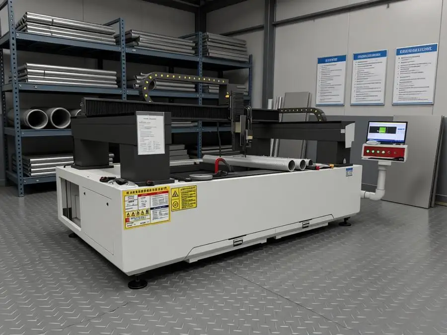 Filter Mesh Sheet & Tube Laser Cutting Integrated Machine